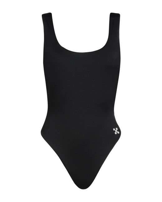 Off-White c/o Virgil Abloh Black One-piece Swimsuit