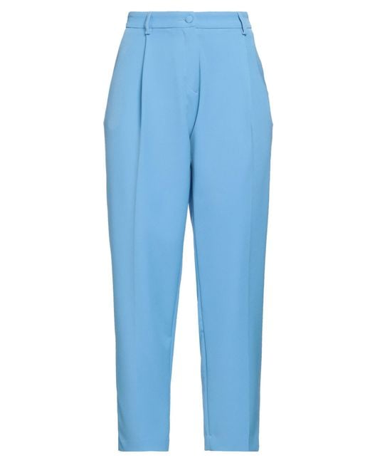 Nora Barth Blue Pants Polyester