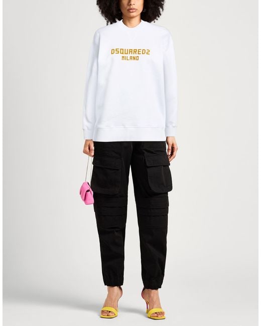 DSquared² White Sweatshirt