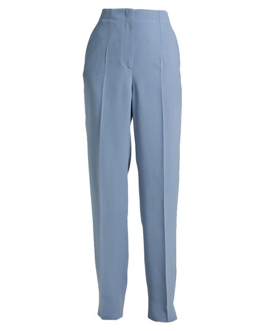 Giorgio Armani Blue Pants Viscose, Silk