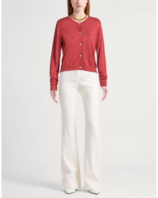 Officine Generale Red Cardigan