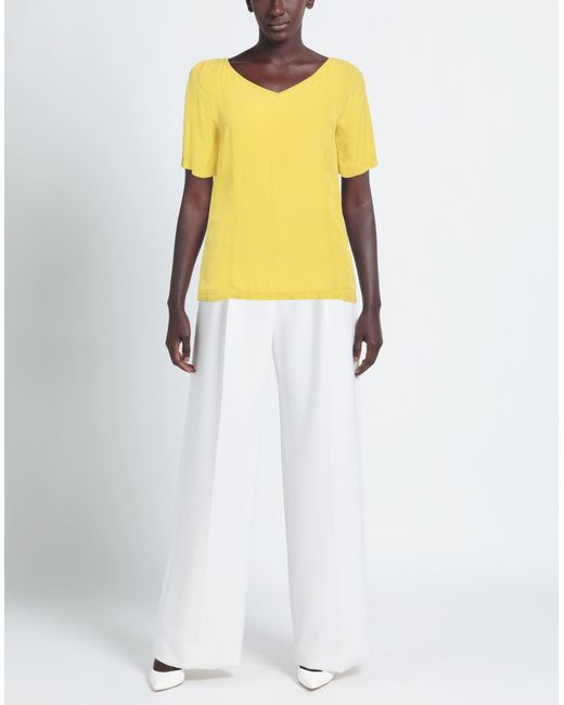 ALESSIA SANTI Yellow Top