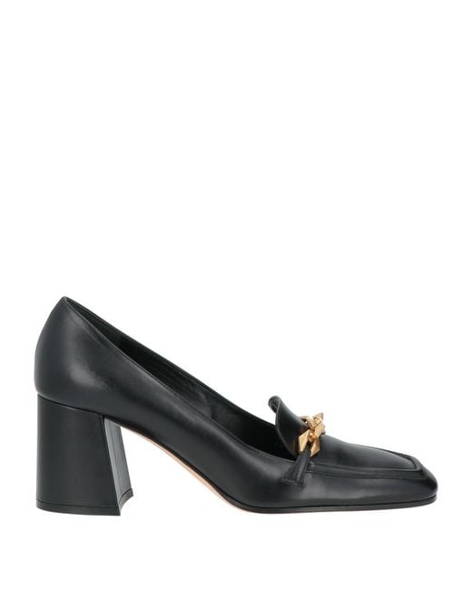Jimmy Choo Black Loafers Calfskin