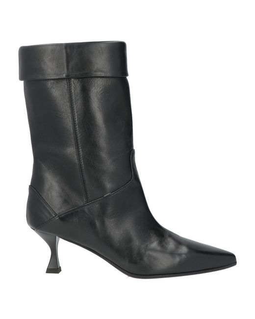 The Seller Black Ankle Boots Leather