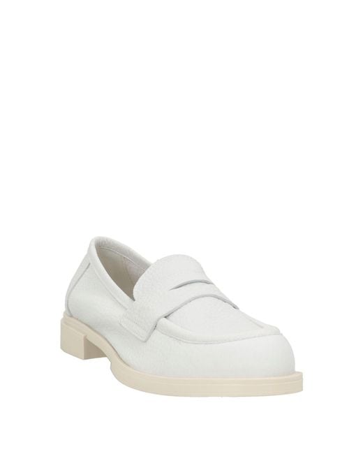 Bervicato White Loafers