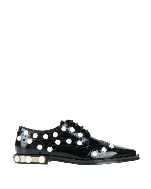 Laced Shoes di Dolce & Gabbana in Black