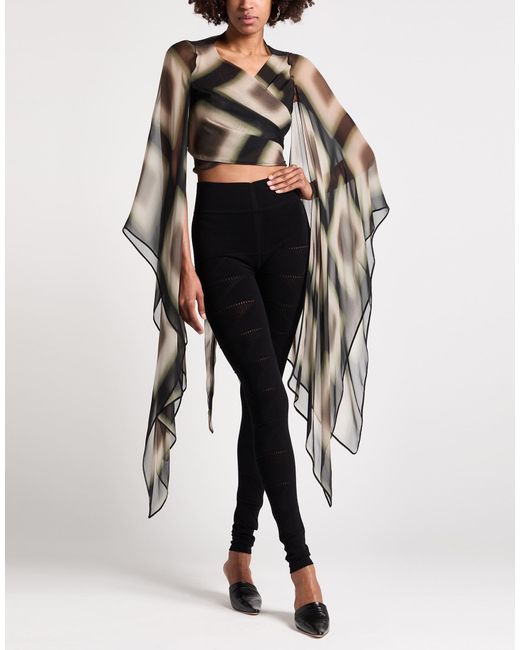 Rick Owens Black Leggings