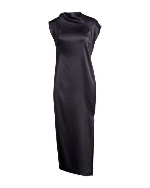 Gentry Portofino Blue Maxi Dress Viscose, Wool