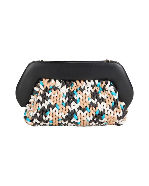 THEMOIRÈ Black Handbag Textile Fibers