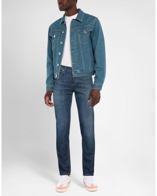 Barba Napoli Blue Jeans Cotton, Elastomultiester, Elastane for men