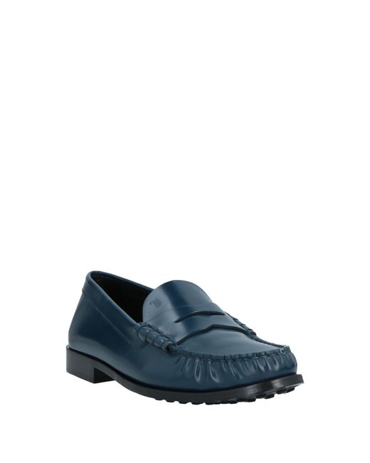 Tod's Blue Loafer