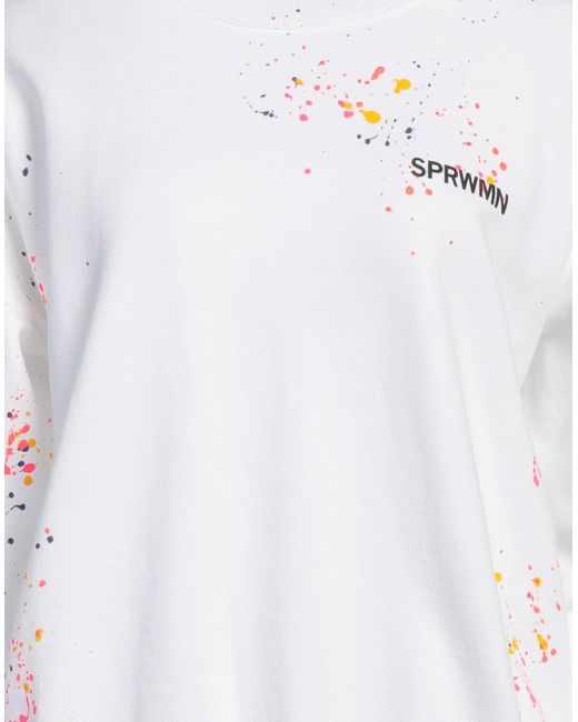 Sudadera SPRWMN de color White
