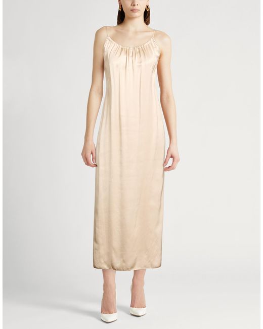 Peserico Natural Maxi Dress Viscose