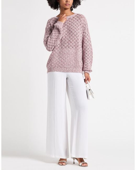 Pullover Eleventy de color Pink