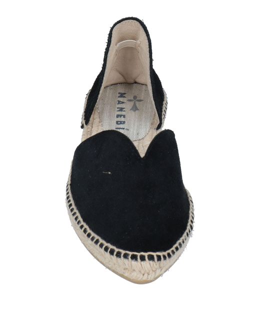 Manebí Black Espadrilles
