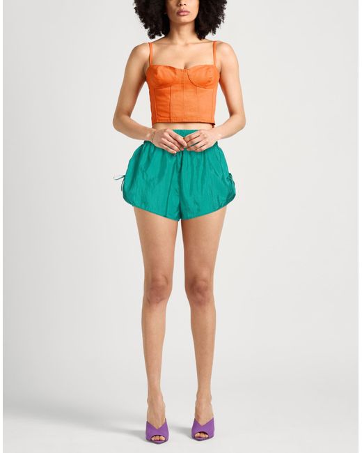 Isabel Marant Green Shorts & Bermudashorts