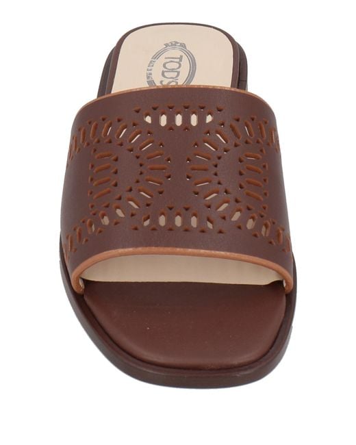 Tod's Brown Sandals