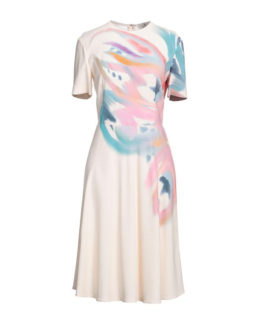 Etro White Midi Dress