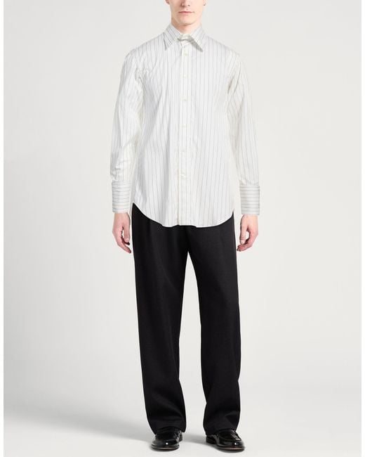 McQueen White Shirt for men