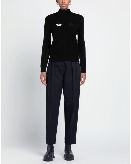 Chiara Ferragni Black Turtleneck