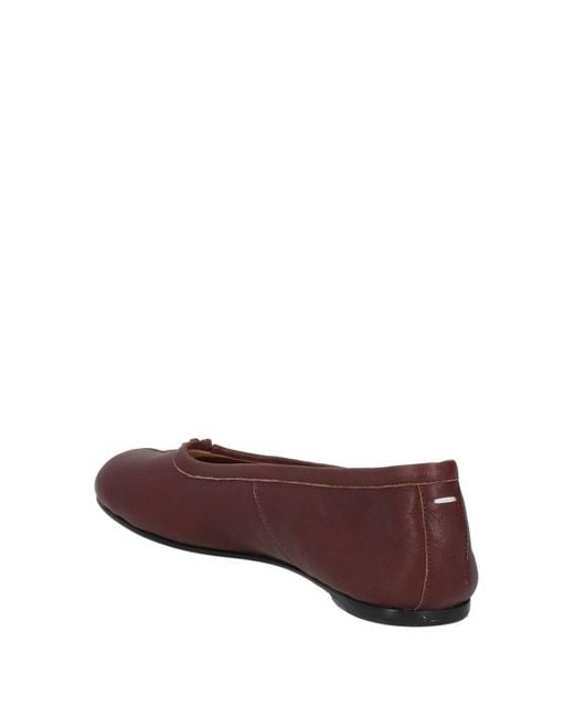 Ballerines Maison Margiela en coloris Red