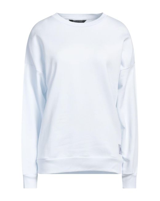 Armani Exchange White Sweatshirt