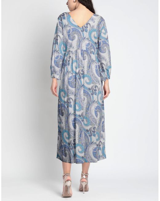 Robert Friedman Blue Maxi Dress