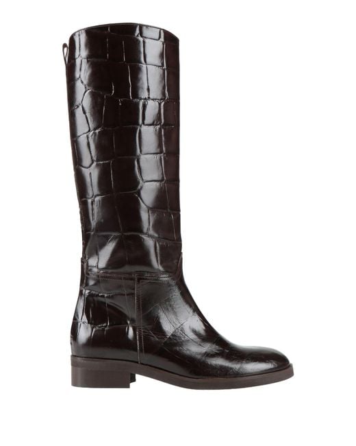 J.A.P. JOSE ANTONIO PEREIRA Black Boot Leather