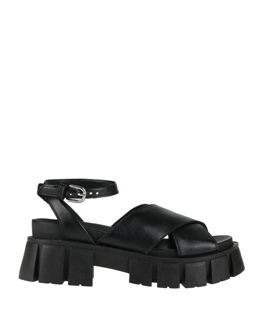 Mjus Black Sandale