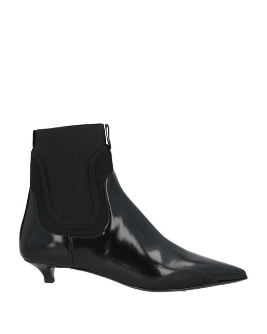 THEORY PROJECT Black Stiefelette