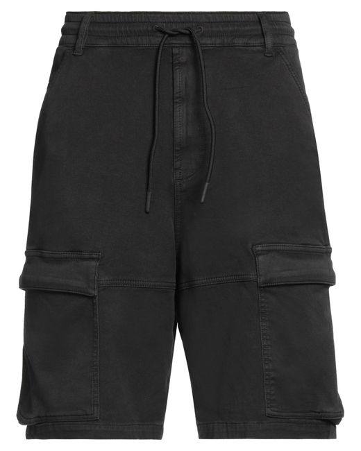 DIESEL Black Shorts & Bermuda Shorts for men