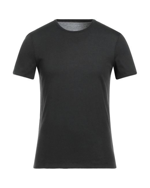 Majestic Filatures Black T-shirt for men
