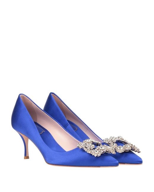 Roger Vivier Blue Pumps