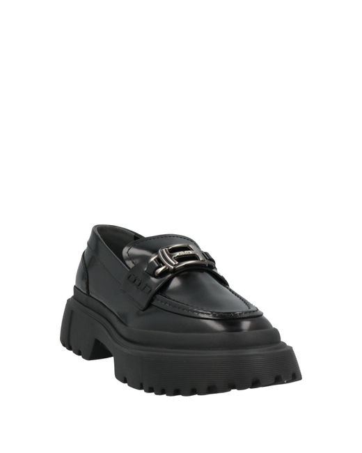 Hogan Black Loafers