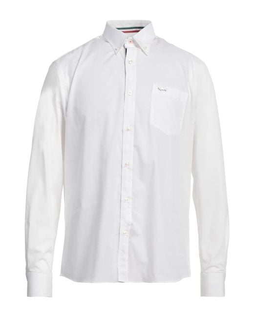 Paul & Shark White Shirt for men