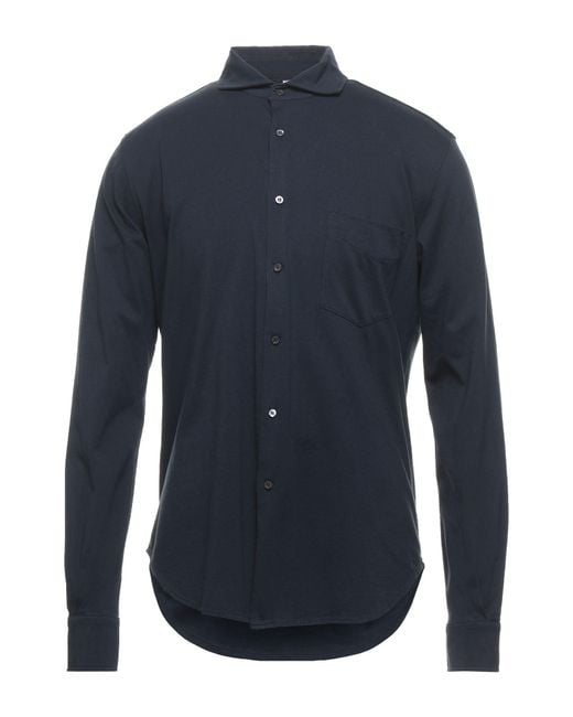 Aspesi Blue Shirt for men