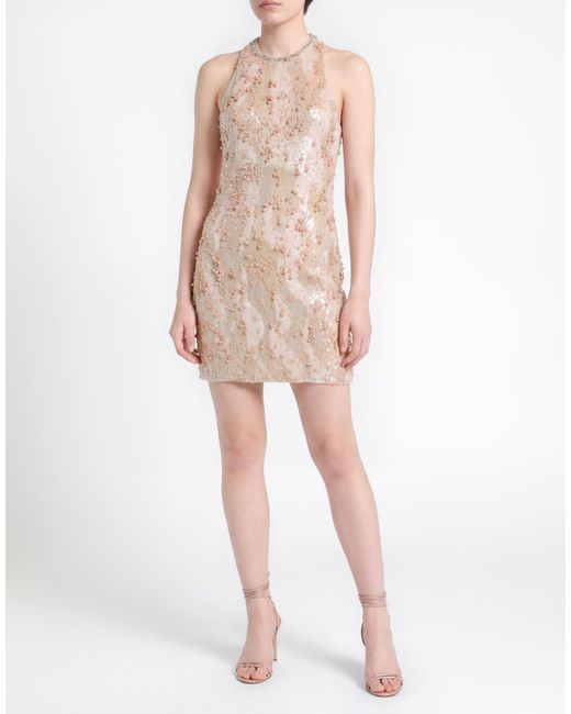 Amen Natural Mini Dress Viscose