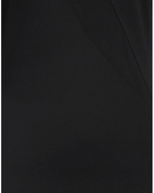 Gaelle Paris Black Mini Dress Viscose, Polyamide, Elastane