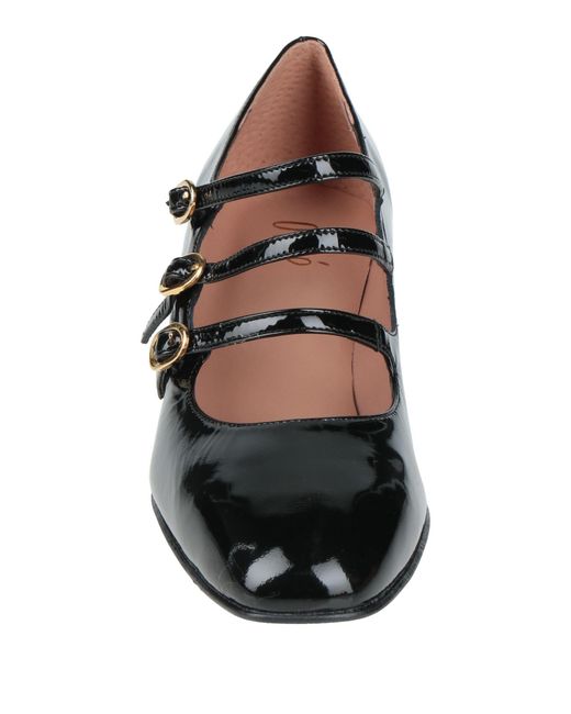 Ovyè Black Pumps Leather