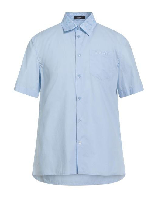 Versace Blue Shirt for men