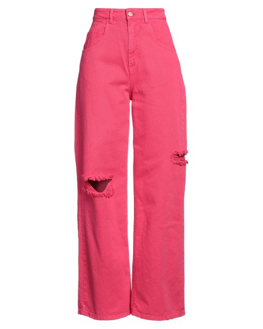 ICON DENIM Pink Jeans