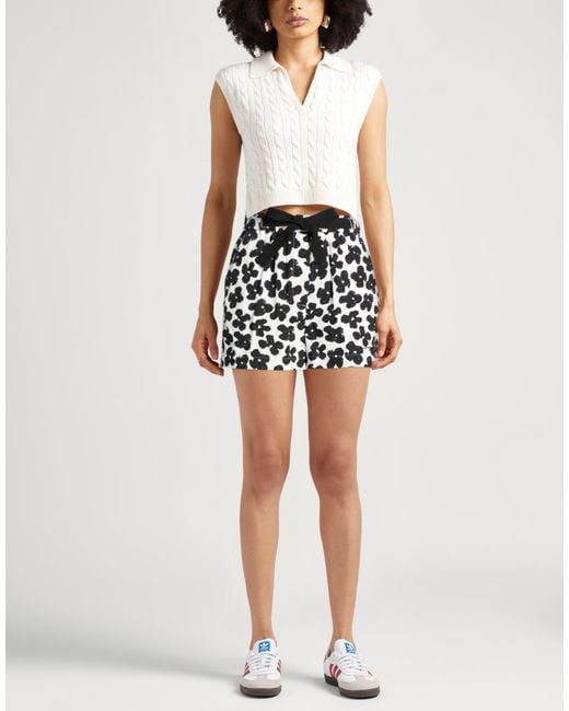 MSGM Black Shorts & Bermuda Shorts Cotton