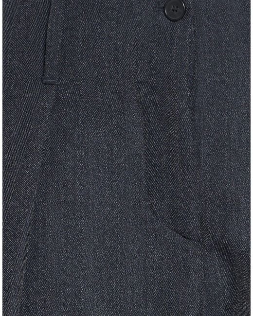IRO Blue Midnight Pants Wool, Polyester