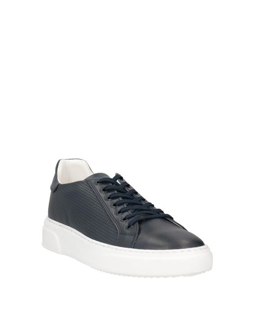 Grey Daniele Alessandrini Blue Sneakers for men