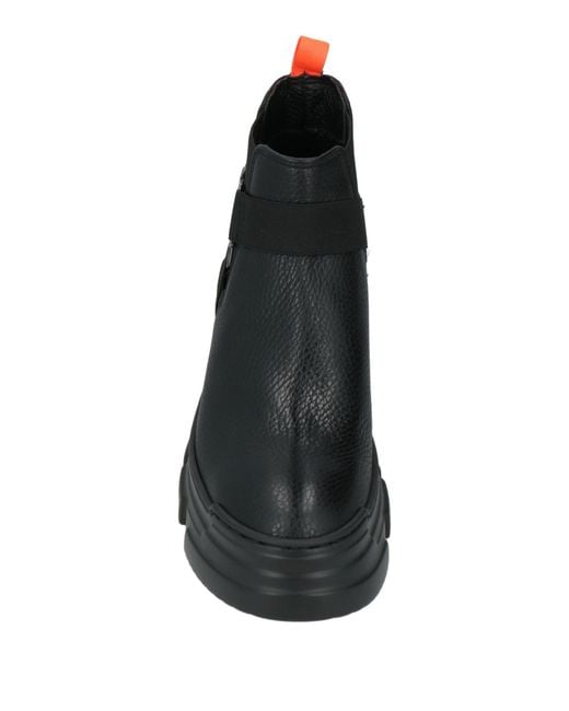 Pollini Black Ankle Boots