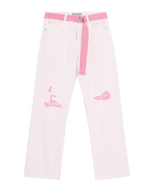 Boutique De La Femme Pink Trouser