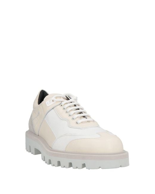 Sergio Rossi Schnürschuh in White für Herren