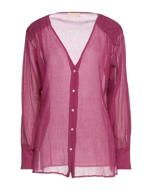 Momoní Pink Shirt Silk, Cotton