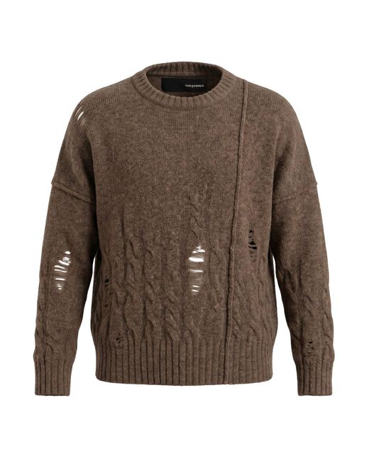Pullover Isabel Benenato de hombre de color Brown