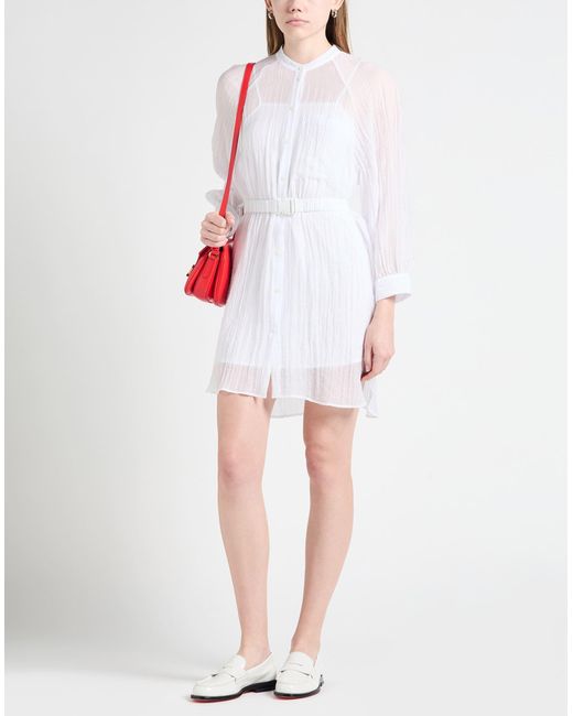 ARMANI EXCHANGE White Mini Dress